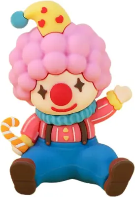 Klovn ornament model igrače za dekoracijo doma dekoracija pisarne otroške igrače pokrajinski okraski smešni klovn lutka miniaturni klovn mini risanka