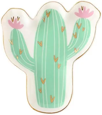 Keramični okrasni krožniki Cactus in okrasni krožniki za nakit