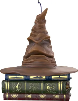 Božični okraski, Harry Potter sortirni klobuk, okraski za noč čarovnic z zvoki in gibi