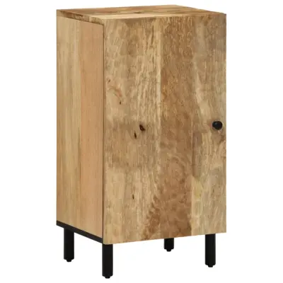 vidaXL Stranska omarica 40x33x75 cm trden mangov les