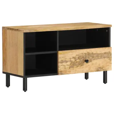 vidaXL TV omarica 80x33x46 cm trden mangov les