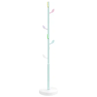 vidaXL Stojalo za plašče modro 172 cm železo s prašnim premazom