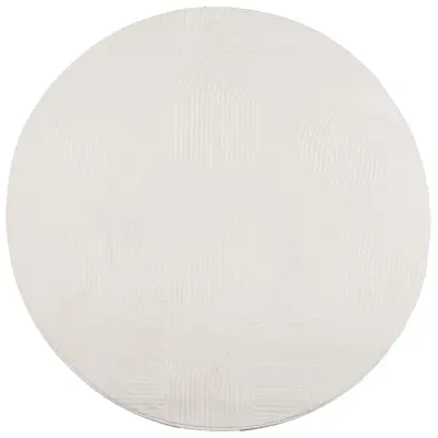 vidaXL Preproga IZA skandinavski videz krem Ø 200 cm