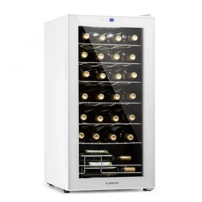 KLARSTEIN Shiraz 28 Uno, hladilnik za vino (74l, 28 steklenic)