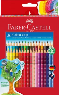 Akvarelne barvice Faber Castell Colour Grip 36/1
