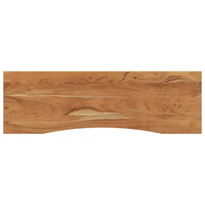 vidaXL Mizna plošča 160x50x2,5 cm pravokotna trden akacijev les