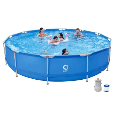 JILONG Bazen okrogli s črpalko 420x84 cm