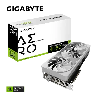 Grafična kartica GIGABYTE GeForce RTX 4080 SUPER AERO OC 16G, 16GB GDDR6X, PCI-E 4.0