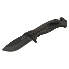 Cattara Nož žepni BLACK BLADE 21,7 cm, zložljiv