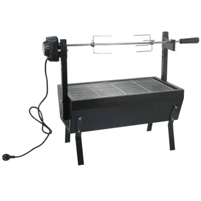 Cattara žar na oglje BARBECUE 60 cm, z 230 V motorjem