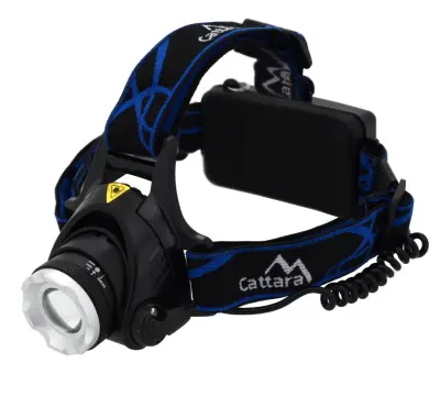 Cattara Svetilka naglavna LED ZOOM, 570 lm