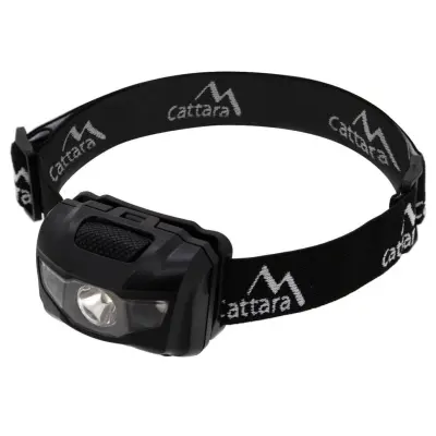 Cattara Svetilka naglavna LED, 80 lm, črna