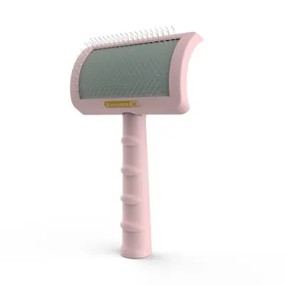 Glavnik za pse, odpirač vozlov za hišne ljubljenčke, glavnik z mehko iglo, glavnik za pse, glavnik za mačke za odstranjevanje odpadle dlake in krtačen