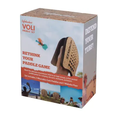 Waboba Voli Racket Set, Rdeča, Set za igranje