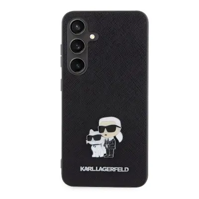Ovitek KARL LAGERFELD KLHCS24MPSAKCMPK, Samsung Galaxy S24+, črn