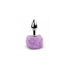 Analni čep FeelzToys - Bunny, vijoličen