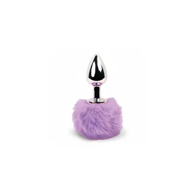 Analni čep FeelzToys - Bunny, vijoličen
