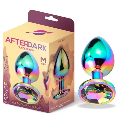 Space Journey Plug Anal Multiclor in Jewel Velikost m