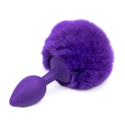 Analni vtič z vijolično velikostjo pompona s