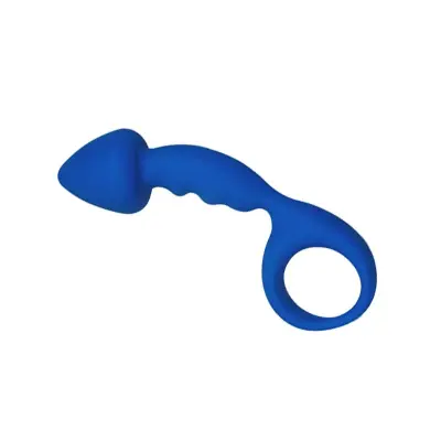 Priključite analno budo modri silikon 13 cm