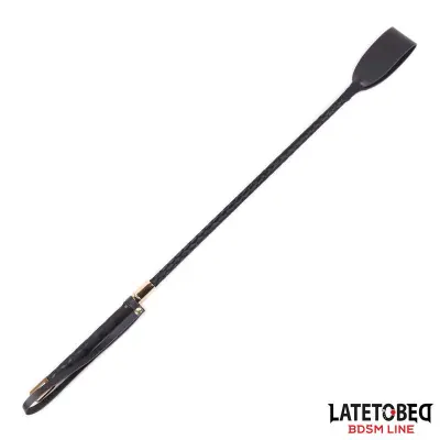 Klasična črna in zlata varovalka 55 cm
