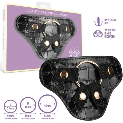 Roxane AWABABLE Universal Arnes 3 Black Silicona Ring