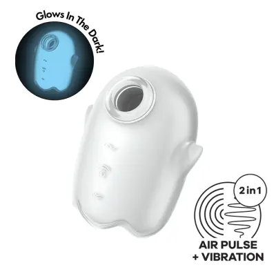 KLITORALNI STIMULATOR Satisfyer Glowing Ghost White