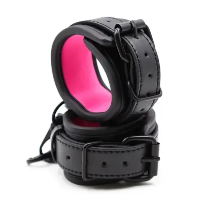 OKOVI ZA ZAPESTJE Latetobed BDSM Line Neoprene Black