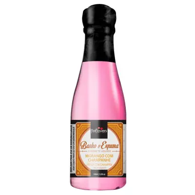 Jagode v kopalnici pene s 150 ml šampanjca