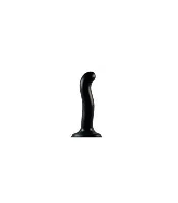 Silikonski stimulator točke dildo za/g črni xl