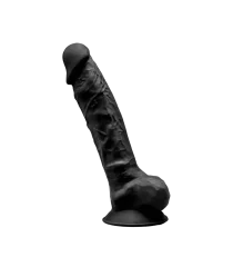 Silexd silikonski dildo model 1 8 črna "