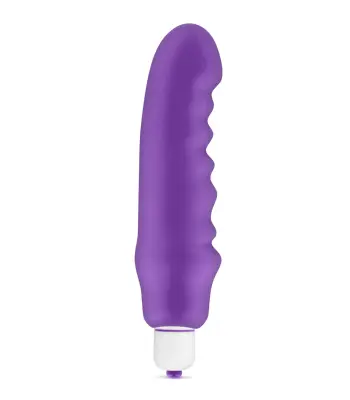 Vijolični silikonski vibrator Chubbie