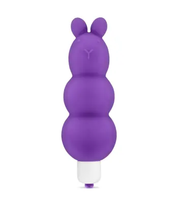 Vijolični teddy silikonski vibrator
