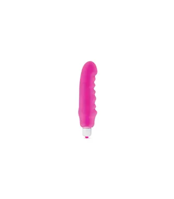 Roza silikonski vibrator Chubbie