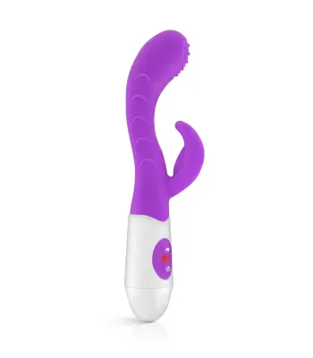 Zajec Leola vijolična silikonska vibrator