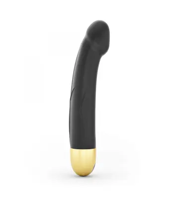 Realistični Silikonski Vibrator Pravi Vibracijski Stimulator 2.0 – Črna & Zlata