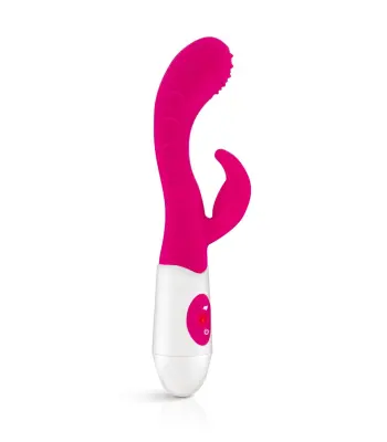 Zajec Leola roza silikonski vibrator