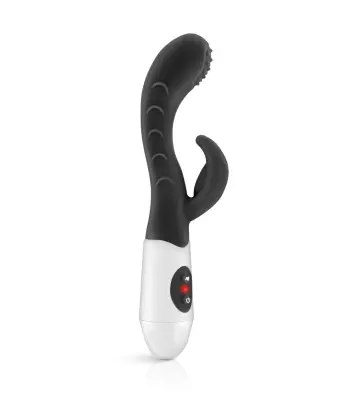 Zajec Leola Črni silikonski vibrator
