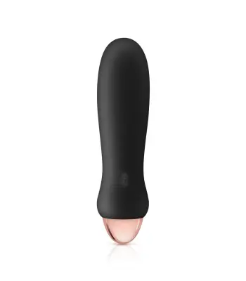 Black Mini Rechagebible Silikonski vibratorski vreče