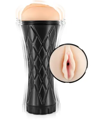 Masturbator prave telesne nožnice z vibracijo