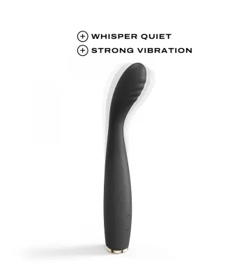 G-SLIM Črni polnilni vibrator