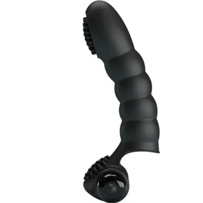PRETTY LOVE - ALEXANDER FINGER VIBRATOR 10 VIBRACIJ ČRN