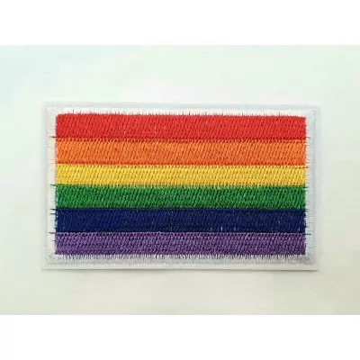 Pravokotni obliž lgbt+ zastava