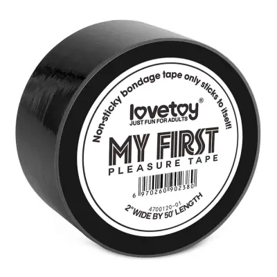 BONDAGE TRAK LoveToy Non-Sticky Black
