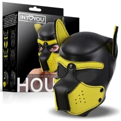 Hound Dog Mask Neopus Snout črna/rumena enojna velikost