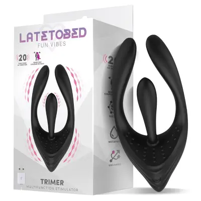 Trimer Stimulator 3 fleksibilni motorji USB silikon