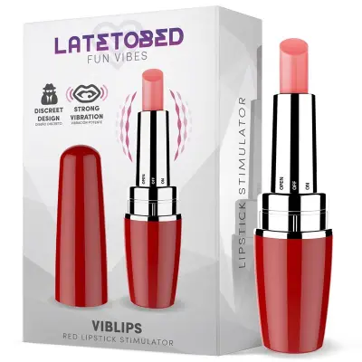 Stimulator viblips šminka rdeče
