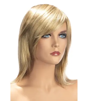 Zoe Wig Long Blonde poudarki