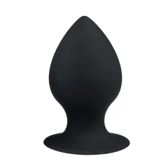 Analni čep Round, črn – small