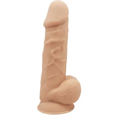 SILEXD - MODEL 1 REALISTIČNI SILIKONSKI PENIS VIBRATOR PREMIUM SILEXPAN DALJINSKI UPRAVLJALNIK 21,8 CM